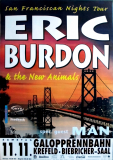 BURDON, ERIC - 2000 - Plakat - MAN - San Francisco Nights Tour - Poster - Krefeld