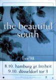 BEAUTIFUL SOUTH - 1998 - Plakat - In Concert - Quench Tour - Poster