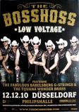 BOSSHOSS - 2010 - Live In Concert - Low Voltage Tour - Poster - Dsseldorf