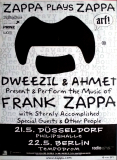 ZAPPA PLAYS ZAPPA - 2006 - In Concert - Dweezil Zappa - Poster - Dsseldorf
