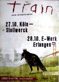 TRAIN - 2010 - Plakat - In Concert - Save Me San Francisco Tour - Poster