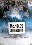 ICED EARTH - 2001 - Plakat - In Concert - Feel the Horror Tour - Poster - Bochum