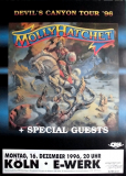 MOLLY HATCHET - 1996 - Plakat - In Concert - Devil's Canyon Tour - Poster - Kln