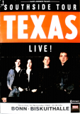 TEXAS - 1989 - Plakat - In Concert - Southside Tour - Poster - Bonn