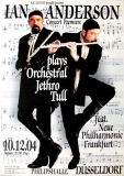 JETHRO TULL - 2004 - In Concert - Plays Orchestral Tour - Poster - Dsseldorf
