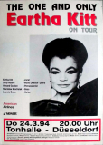 KITT, EARTHA - 1994 - In Concert - The One and Only Tour - Poster - D�sseldorf