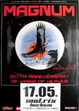 MAGNUM - 2008 - Plakat - In Concert - 20 Anniversary Tour - Poster - Bochum