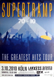 SUPERTRAMP - 2010 - Live In Concert - Greatest Hits Tour - Poster - Kln A