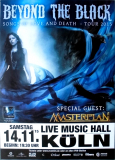 BEYOND THE BLACK - 2015 - Concert - Songs of Love an Death Tour - Poster - Kln