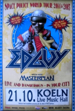 EDGUY - 2014 - In Concert - Masterplan - Space Police World Tour - Poster - Kln