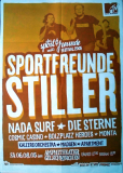 SPORTFREUNDE STILLER - 2005 - Die Sterne - Nada Surf - Poster - Gelsenkirchen