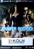 JENNIFER ROSTOCK - 2009 - Plakat - In Concert - Der Filmriss Tour - Poster - Kln