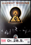HAZMAT MODINE - 2013 - Plakat - In Concert Tour - Poster - Kln