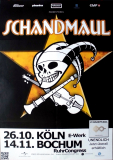 SCHANDMAUL - 2014-10 - Plakat - In Concert - Unendlich Tour - Poster