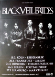 BLACK VEIL BRIDES - 2015 - Plakat - In Concert Tour - Poster