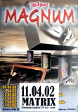 MAGNUM - 2002 - Plakat - In Concert - Breath of Life Tour - Poster - Bochum