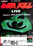 OVERKILL - 1996 - Plakat - Killing Kind - Anvil - Stahlhammer - Poster - Kln