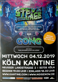 HILLAGE, STEVE - GONG - 2019 - Plakat - Concert - New Universe - Poster - Kln B