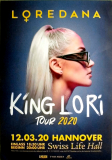 LORENDANA - 2020 - Plakat - In Concert - King Lori Tour - Poster - Hannover