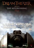 DREAM THEATER - 2016 - Plakat - Concert - Astonishing Tour - Poster - Hannover