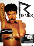 RIHANNA - 2013 - Plakat - In Concert - Diamonds World Tour - Poster - Hannover