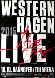 WESTERNHAGEN, MARIUS MLLER - 2015 - In Concert Tour - Poster - Hannover - H1