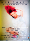 MARIEMARIE - 2014 - Plakat - In Concert - Dream Machine Tour - Poster