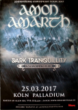AMON AMARTH - 2017 - Plakat - In Concert - European Tour - Poster - Kln