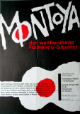 MONTOYA, CARLOS - 1967 - Plakat - Flamenco - In Concert - Poster - Mnchen