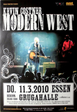 COSTNER, KEVIN - 2010 - Plakat - In Concert - Modern West Tour - Poster - Essen