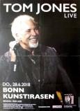 JONES, TOM - 2018 - Plakat - In Concert Tour - Poster - Kln