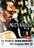 DI MEOLA, AL - 2013 - Plakat - In Concert Tour - Poster - Bergheim
