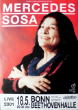 SOSA, MERCEDES - 2001 - Plakat - In Concert Tour - Poster - Bonn