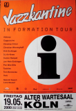 JAZZKANTINE - 2000 - Plakat - In Concert - In Formation Tour - Poster - K�ln