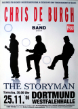DE BURGH, CHRIS - 2006 - Plakat - In Concert - Storyman Tour - Poster - Dortmund