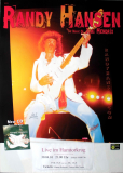 HANSEN, RANDY - 2010 - Concert - Music of Jimi Hendrix Tour - Poster - Dormagen