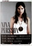 PERSSON, NINA - CARDIGANS - 2014 - In Concert - Animal Heart Tour - Poster