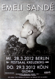SANDE, EMELI - 2012 - Plakat - In Concert - Our Version Of Events Tour - Poster