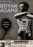 ADAMS, BRYAN - 2005 - Live In Concert - Room Service Tour - Poster - Hamburg