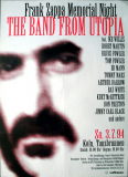 ZAPPA, FRANK - 1994 - Memorial Night - Band from Utopia - Concert - Poster - Kln