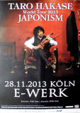 HAKASE, TARO - 2013 - Plakat - In Concert - Japonism World Tour - Poster - Kln