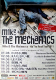 MIKE & THE MECHANICS - 2012 - Plakat - In Concert - Hit the Road Tour - Poster
