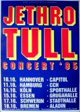 JETHRO TULL - 1995 - Plakat - In Concert - Roots to Branches Tour - Poster