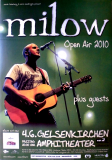 MILOW - 2010 - Plakat - In Concert - Open Air Tour - Poster - Gelsenkirchen