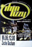 THIN LIZZY - 2000 - Plakat - In Concert - One Night Only Tour - Poster - Bochum