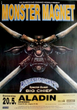 MONSTER MAGNET - 1993 - In Concert - Superjudge Tour - Poster - Bremen