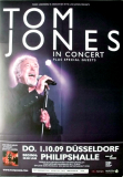 JONES, TOM - 2009 - Plakat - In Concert - 24 Hours Tour - Poster - Dsseldorf