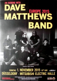 MATTHEWS, DAVE - 2015 - Plakat - In Concert - Europe Tour - Poster - Dsseldorf