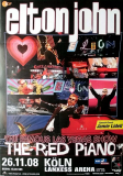 JOHN, ELTON - 2008 - Live In Concert - Red Piano Tour - Poster - Kln