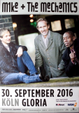 MIKE & THE MECHANICS - 2016 - Plakat - In Concert Tour - Poster - Kln